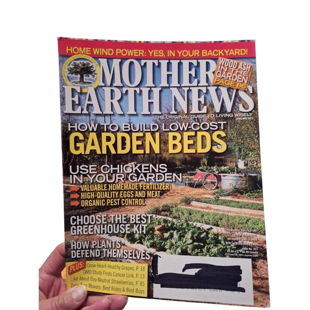 Mother Earth News Feb 2013-Nov 2013 Gardening Organic Homestead 5 Lot Magazines - Picture 3 of 6